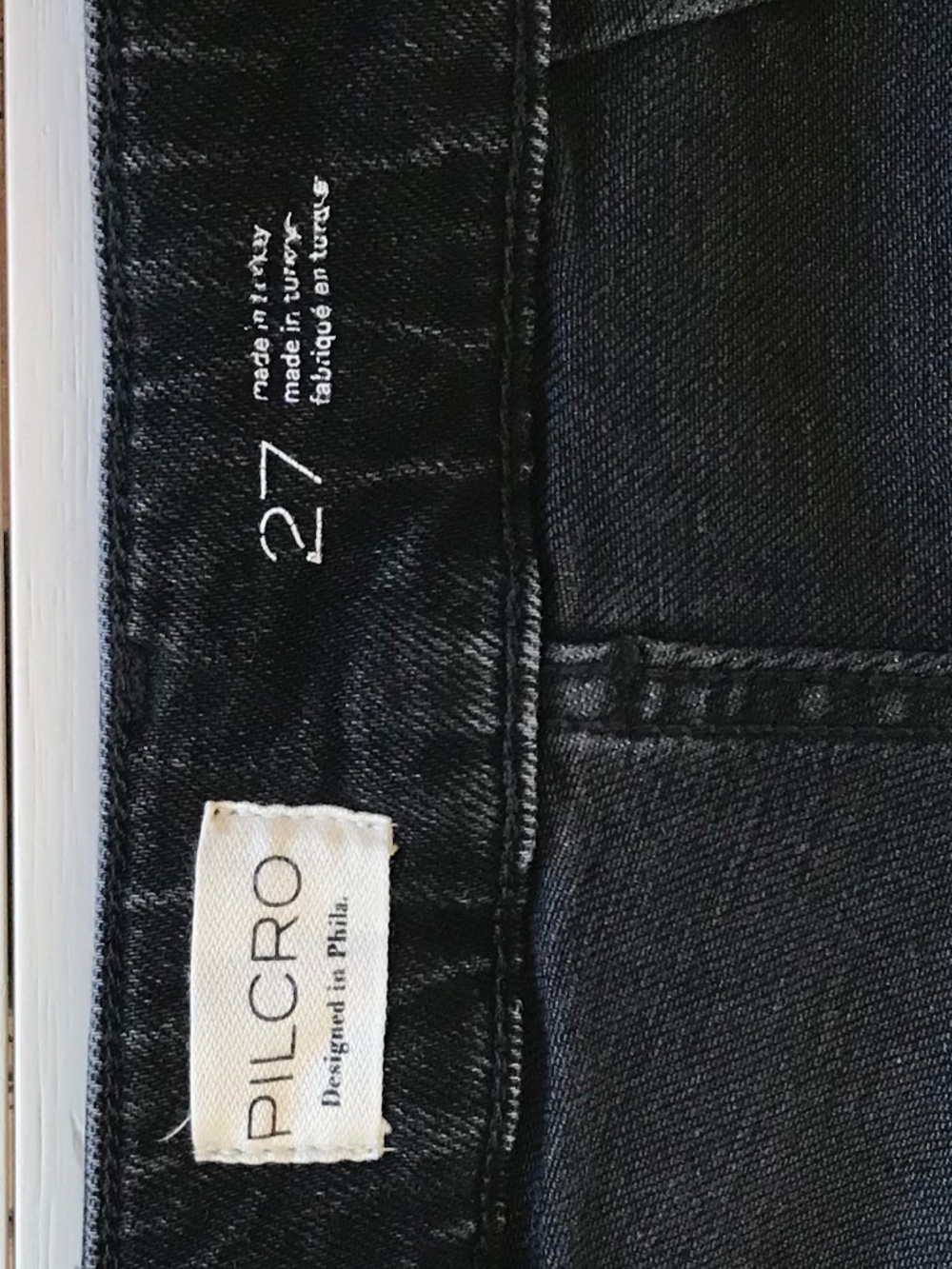 ANTHROPOLOGIE PILCRO THE SKIPPER HIGH-RISE CROP WIDE-LEG JEANS - Picture 12 of 13